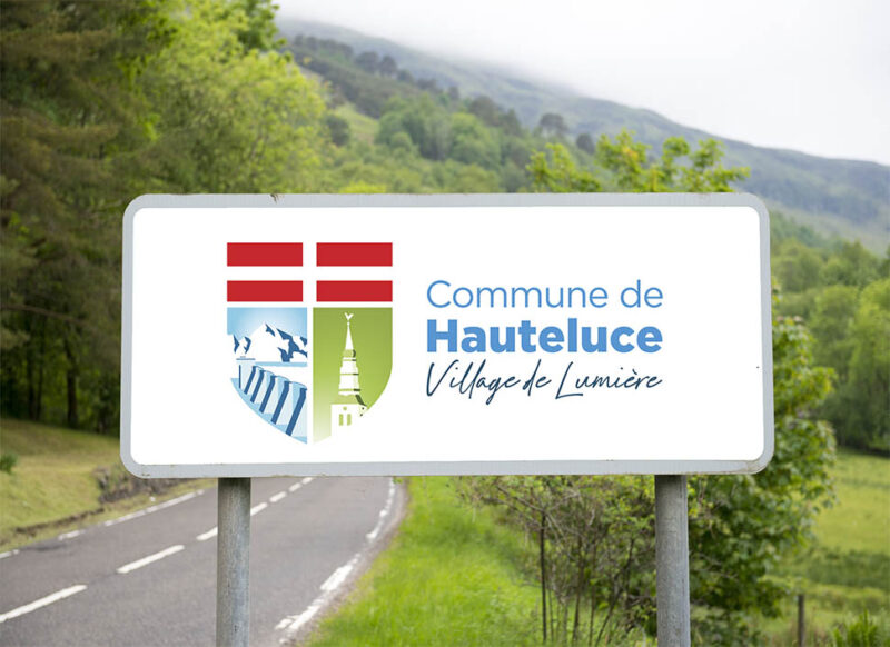 Signalétique urbaine Commune d'Hauteluce